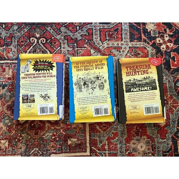 James Patterson Treasure Hunters Kids Books - Picture 2 of 2